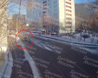 Депртанс опубликовал видео с наездом машины на Льва Рубинштейна