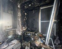 В Иванове микроволновка стала причиной пожара и чуть не погубила семью