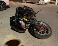 В Тамбове женщина на иномарке сбила мотоциклиста без прав с пассажиром