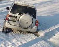 Сахалин провалилась под лед