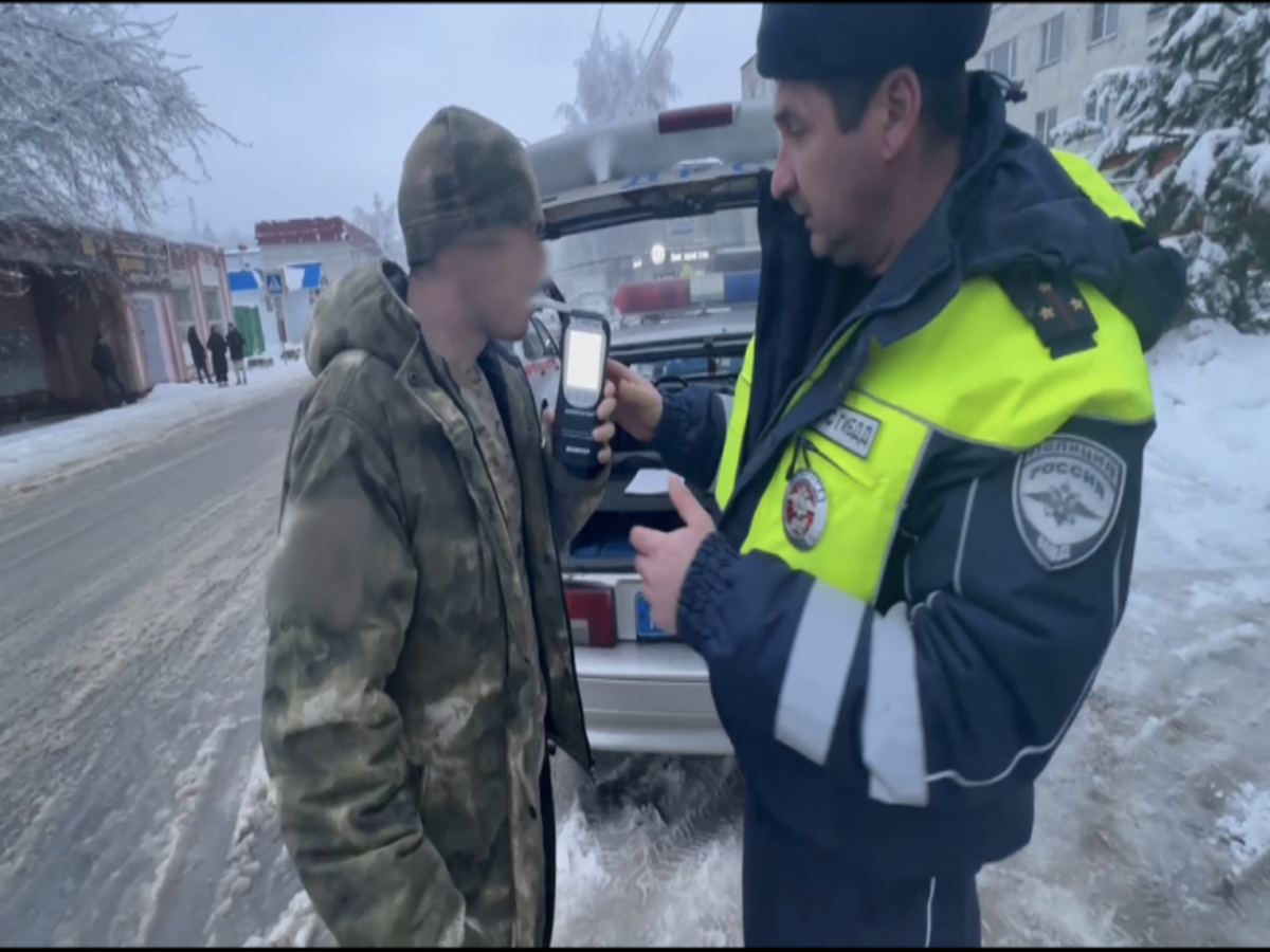 Сотрудники Госавтоинспекции пресекли в Ряжском районе нетрезвое управление автомобилем