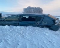 В Рязанской области столкнулись две легковушки с участием женщин-водителей