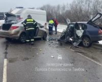 В Ржаксинском районе Тамбовской области в ДТП погибли два водителя