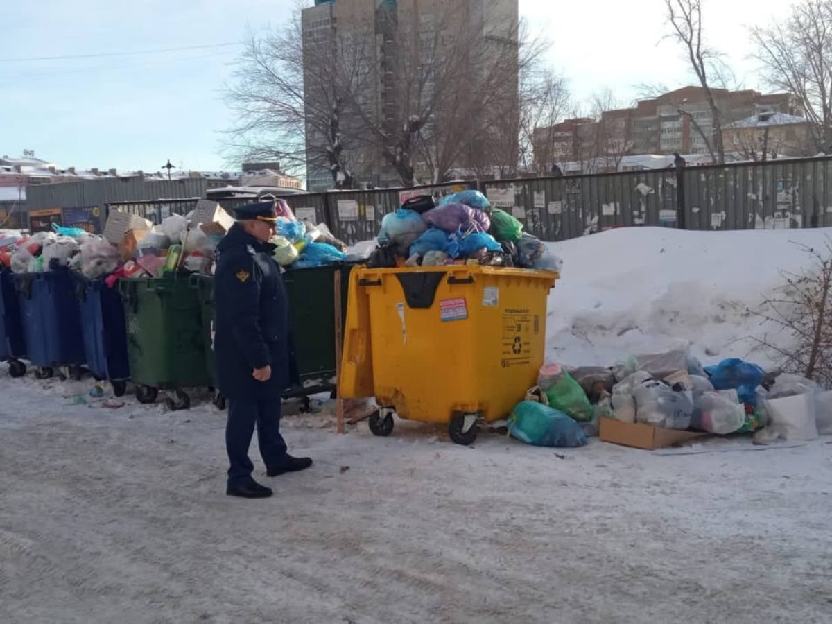 прокуратура открыла сбор жалоб на вывоз мусора в Челябинске