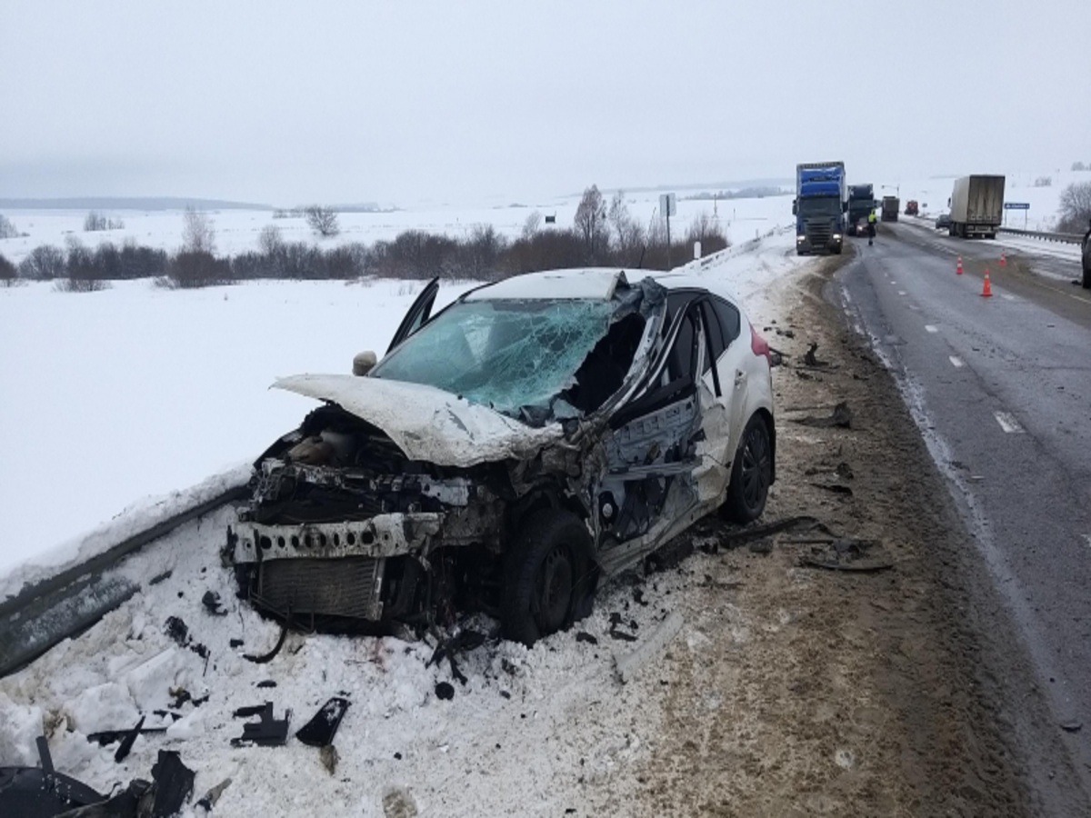 В Рязанской области в Скопинском районе в страшном ДТП погиб 48-летний житель Подмосковья