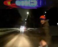Момент жёсткого наезда иномарки на ребёнка в Иванове попал на видео