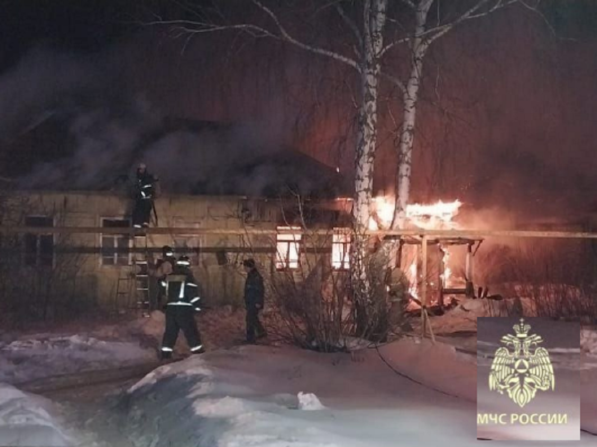 В Тамбовском районе при пожаре в своем доме погиб житель Куксово