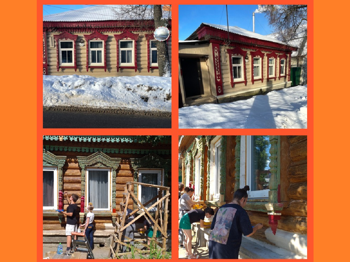 В Туле волонтёры отреставрируют два частных дома с необычной историей