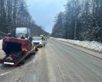 В Рязанском районе в аварии пострадали женщина-водитель и 16-летний пассажир