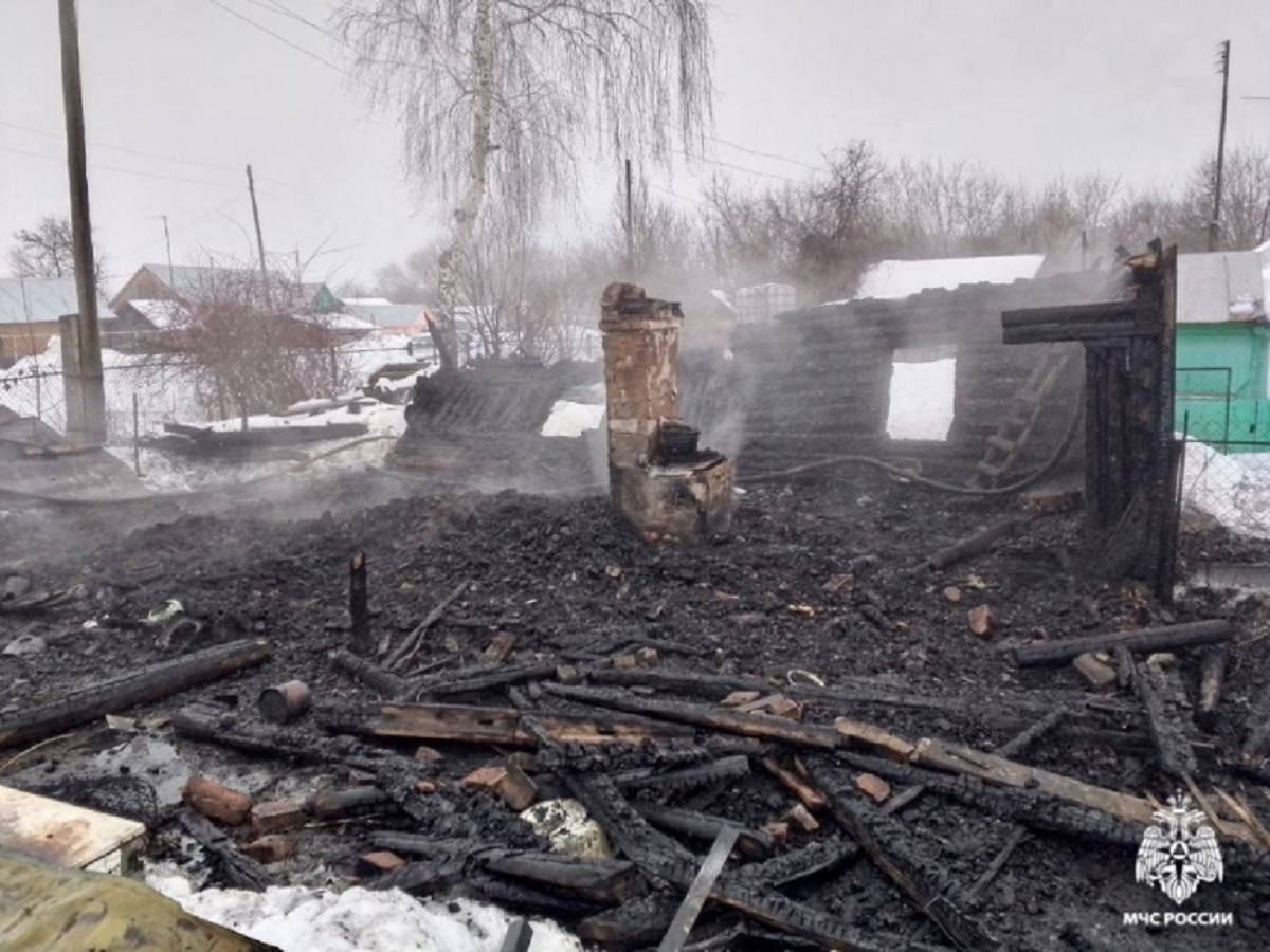 В Тамбовской области хозяин частного дома и его гость погибли при пожаре