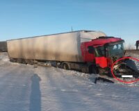 В Тамбовской области иномарка въехала под фуру, ее водитель погиб