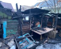 В Тамбовской области при пожаре в доме погибли отец и сын-школьник