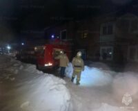 В Тульской области при пожаре на втором этаже погибли два пенсионера