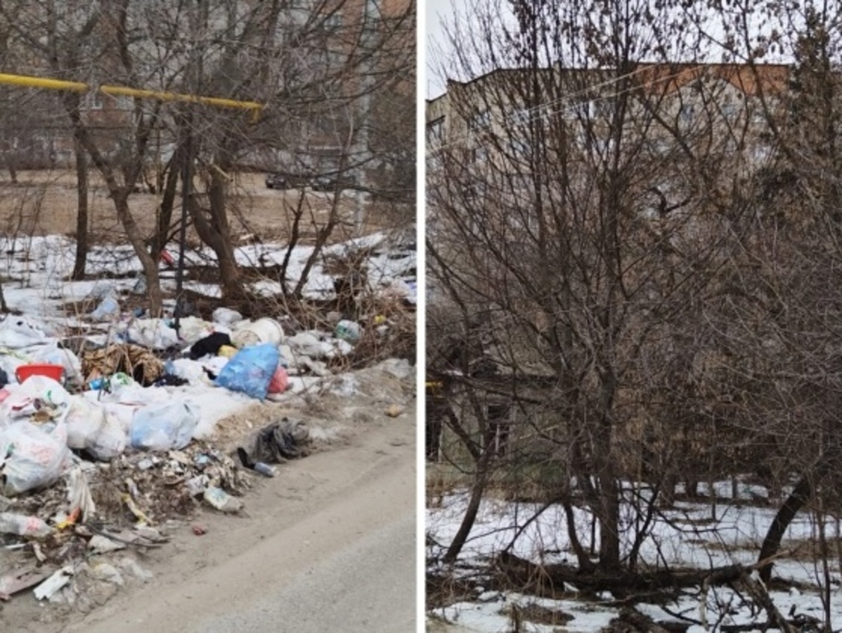 Стихийные свалки в жилых кварталах