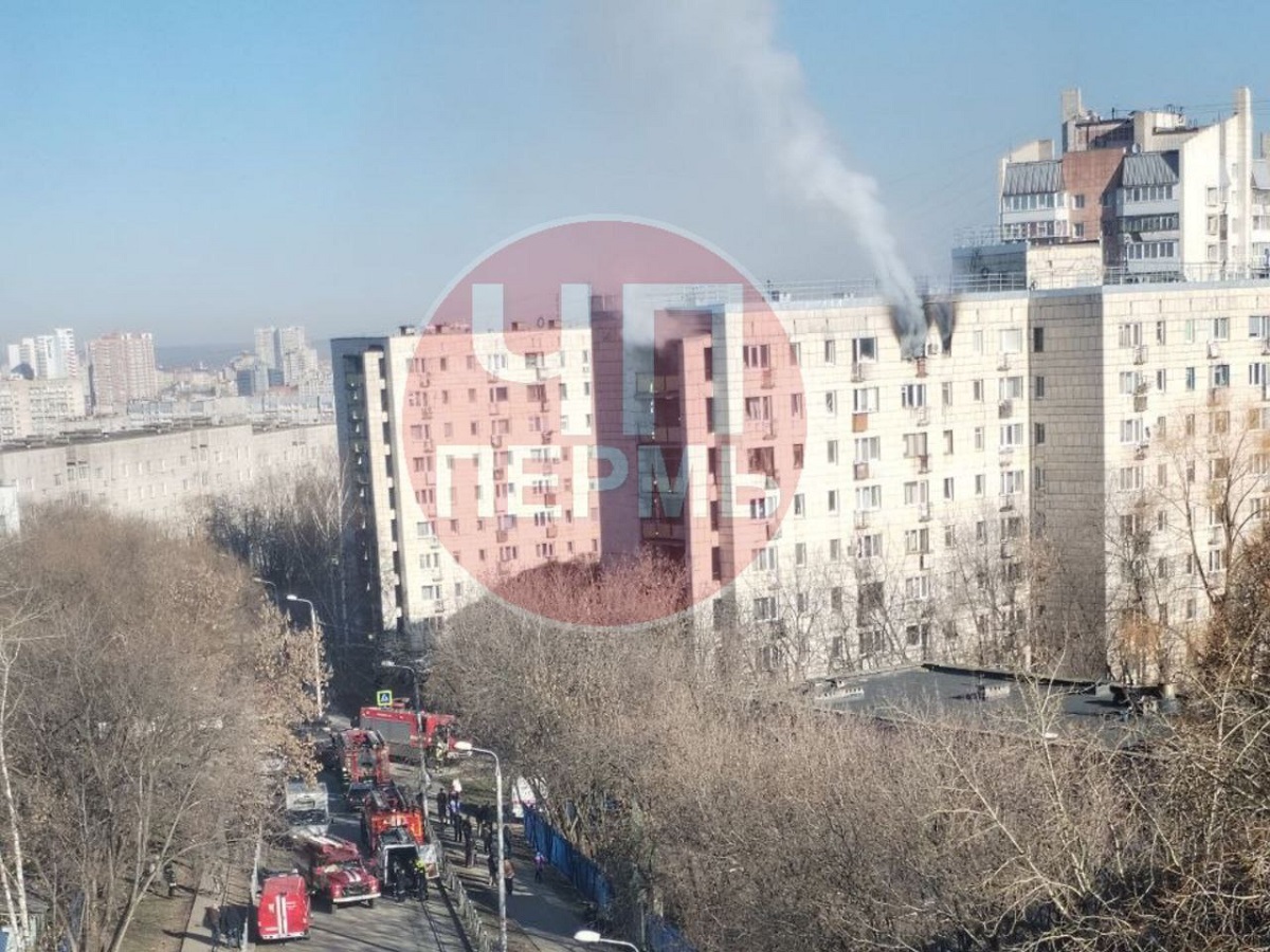 При пожаре в девятиэтажном доме в Перми погибли два человека - province.ru