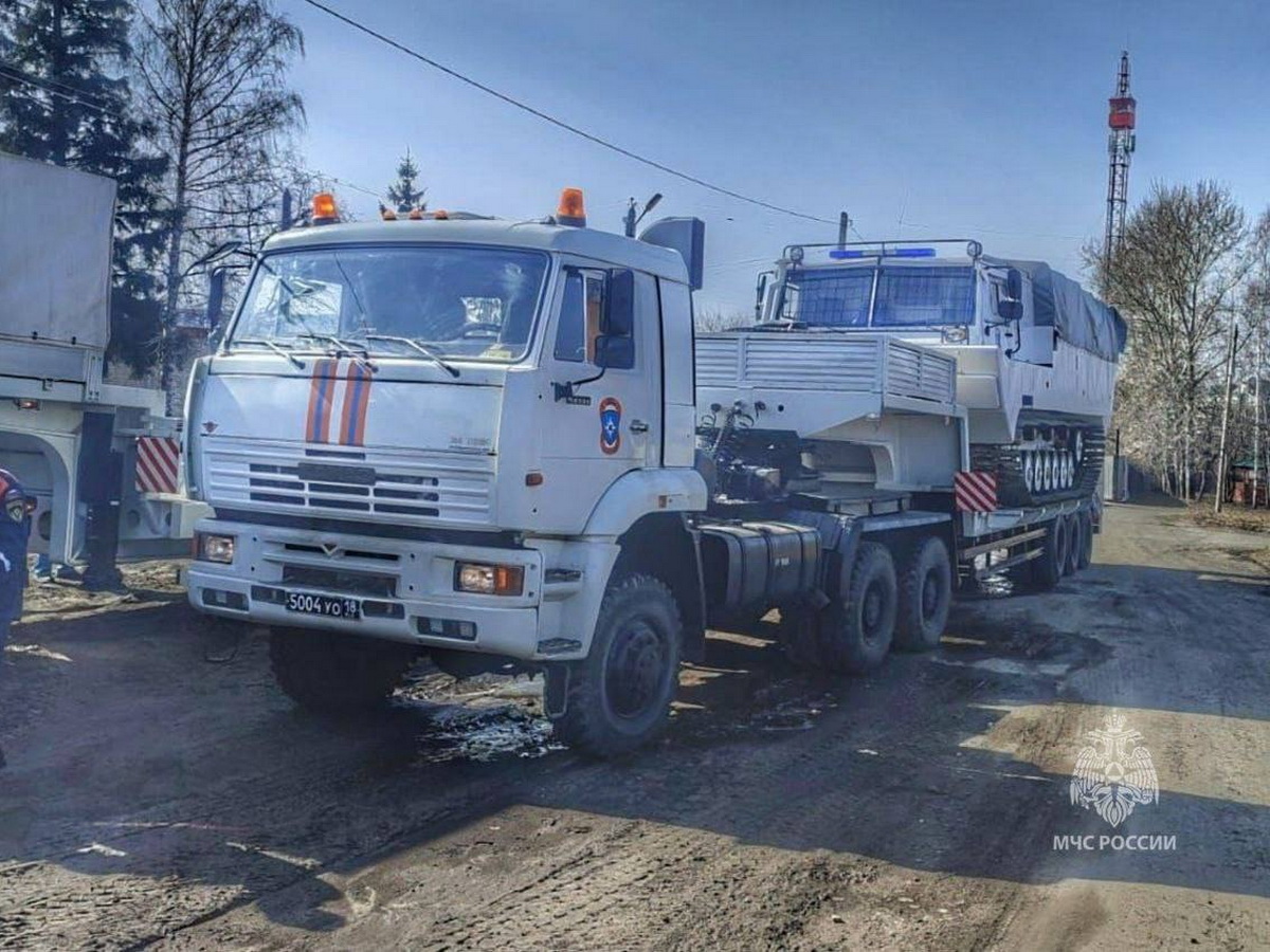 Техника для работы в паводок