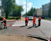 В Иванове восстановили дорожную разметку на 27 улицах