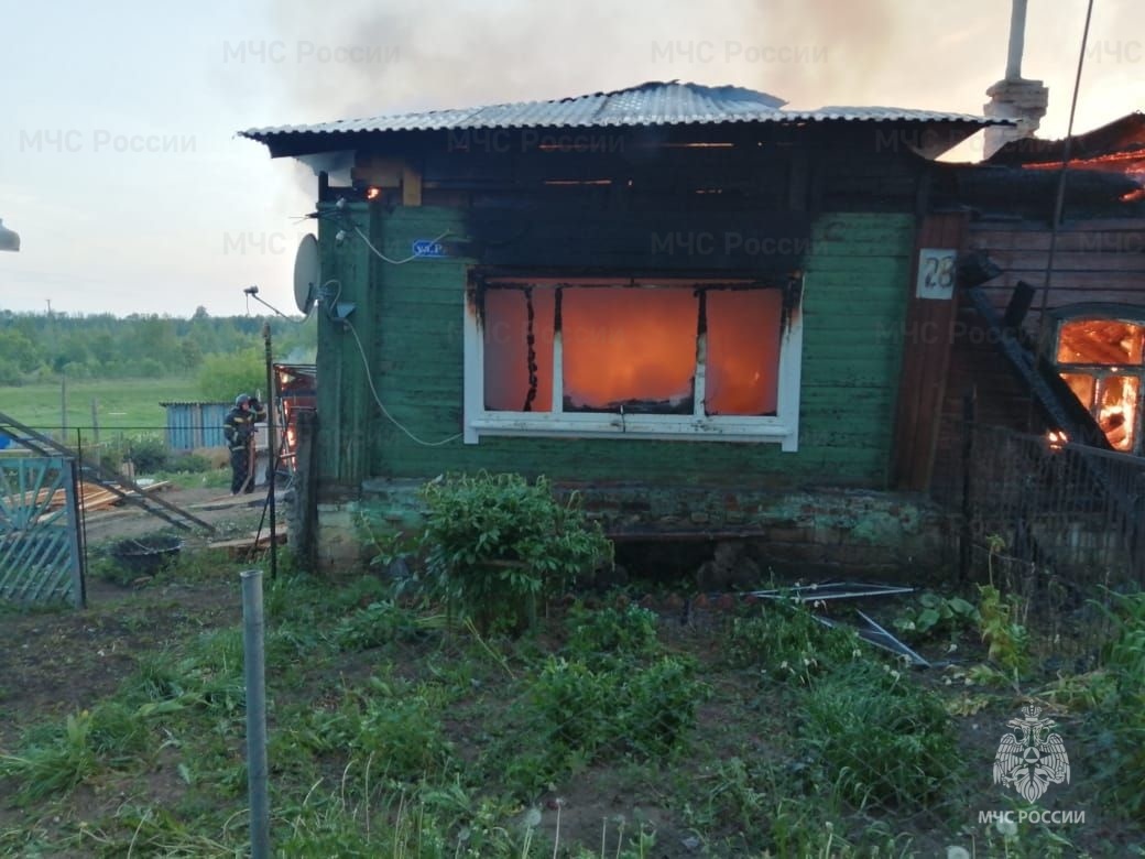 Пожар в Юрьев-Польском районе