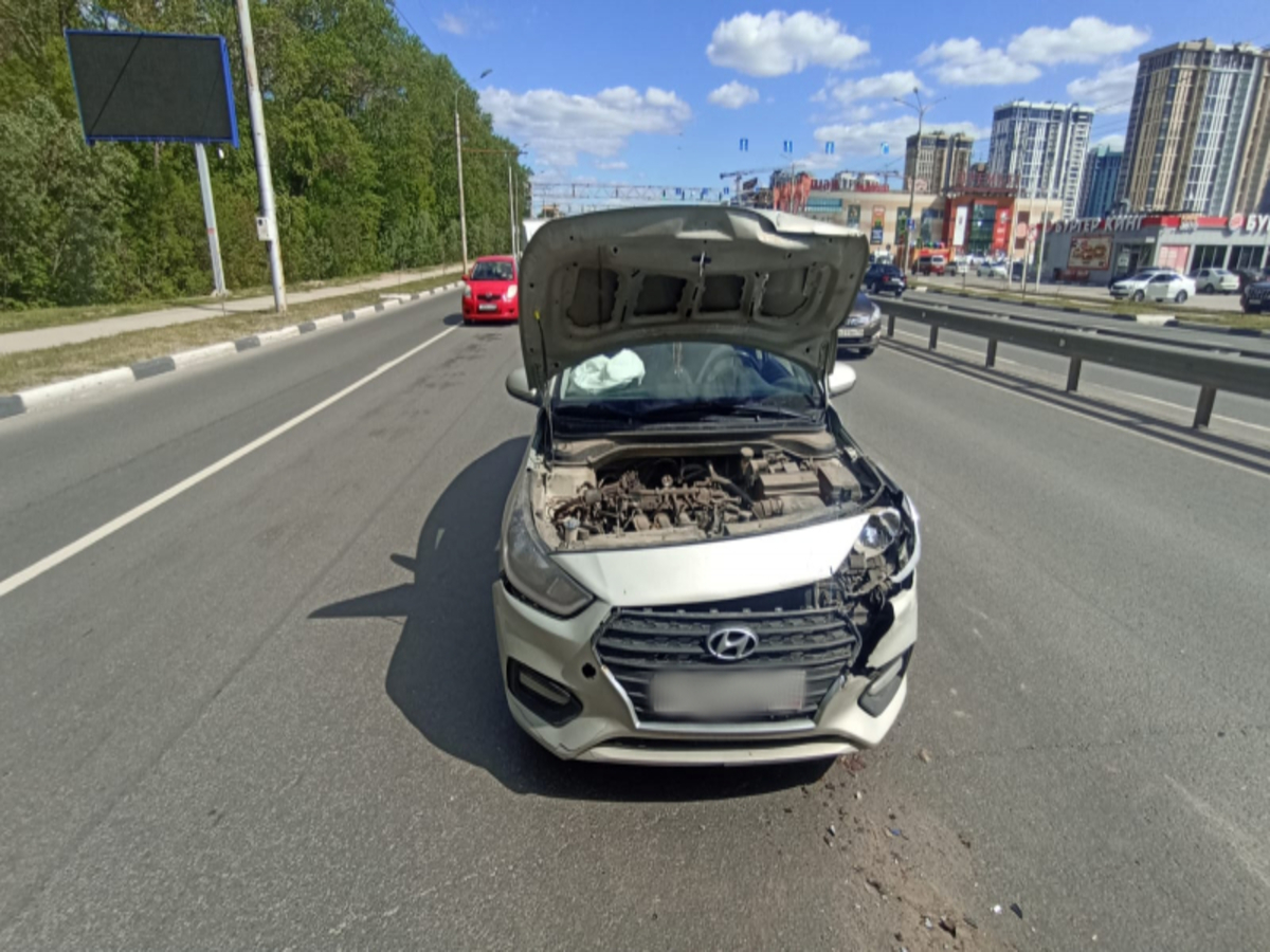 В Рязани в аварии при столкновении трех легковушек пострадал 9-летний пассажир