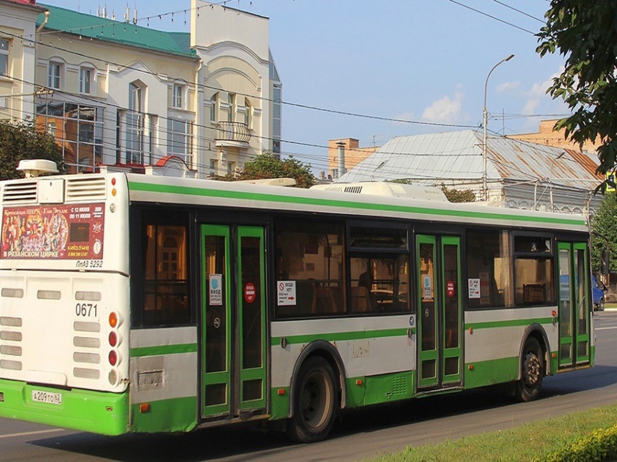 В городе Рязани автобусный маршрут №10 снова возобновили