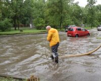 В Иванове ликвидируют подтопление улиц после дождей