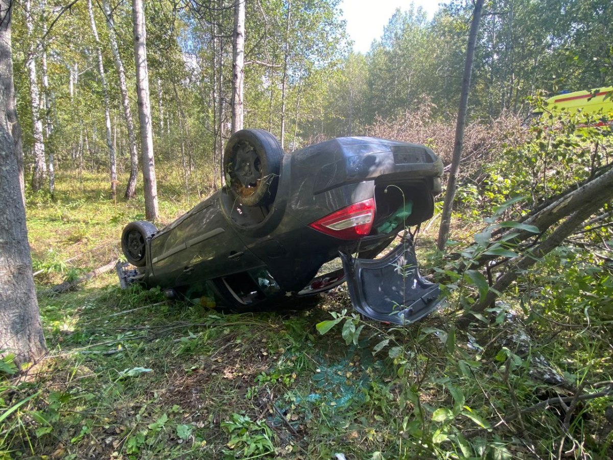 смертельное ДТП с переворотом