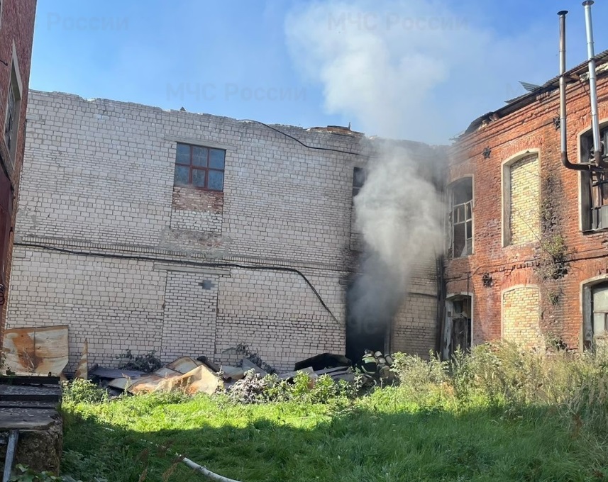 Пожар на производстве