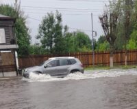 Затопленная улица в Судогде