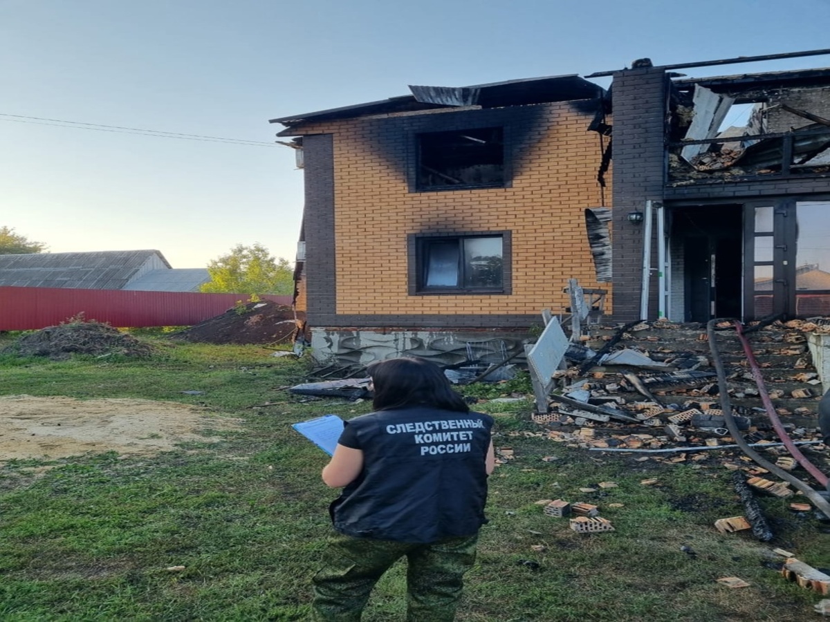 В Рязанской области во время пожара погиб 12-летний подросток-инвалид