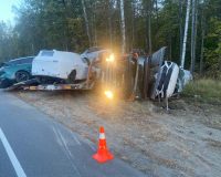 В Рязанской области в ужасной аварии погиб 30-летний водитель автовоза