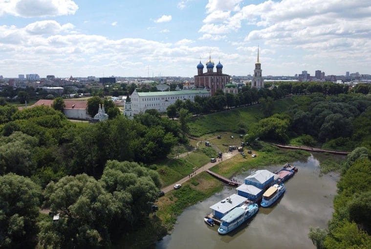 В городе Рязани вдоль рек Ока и Трубеж построят набережную