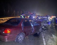 В Рязанской области «жигули» выехали на встречную полосу, и произошло столкновение с иномаркой