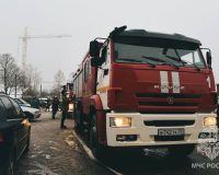 В Лежневе сгорел чердак одного из домов поселка