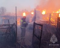 В Старорусском районе в пожаре погиб человек