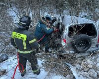 В ДТП в Родниковском районе погиб водитель легковушки