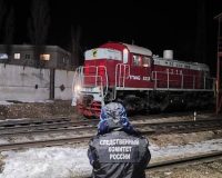 тепловоз сбил железнодорожника