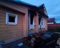 В Шуе при пожаре в частном доме погиб мужчина