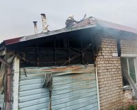 хозяин получил ожоги при самостоятельном тушении пожара