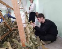 Сельские ученики – в помощь бойцам