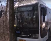 водитель автобуса умер за рулем