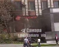 пожар офис