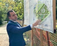 В Октябрьском районе Ростова началось благоустройство сквера имени Оганова
