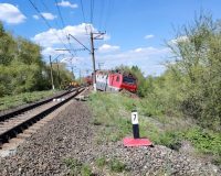 поезд сошел с рельсов