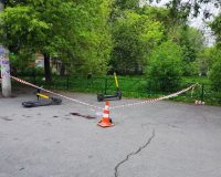 ребенок на самокате отправил дедушку в больницу