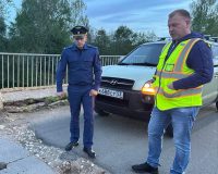 В Новгородской области обрушилось дорожное полотно