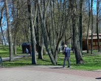 Шестидесятилетний житель села Марёво неудачно сходил в туалет в Комсомольском парке