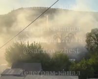 пожар у ТЦ