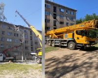 В Туле начали ремонт 20 домов поврежденных обломками сбитых дронов