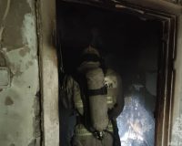 В Вичуге спасли жильцов при пожаре в пятиэтажке