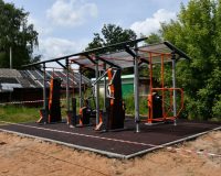 В Иванове открыли новую спортивную площадку с мягким покрытием